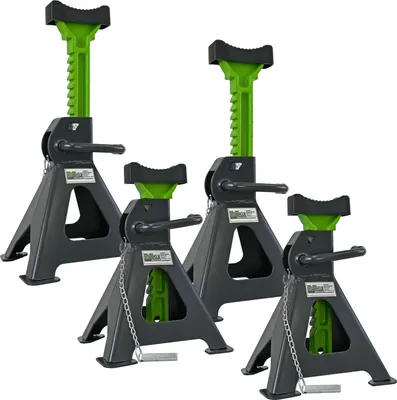 Produktbild von Unterstellbock 4 Stück, 3 Tonnen Traglast pro Stütze Höhe von 300 - 430 mm