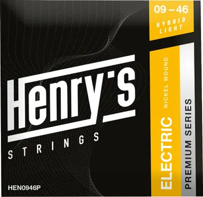 Produktbild von Henry's Nickel Wound Premium 09-46 Saiten für E-Gitarre