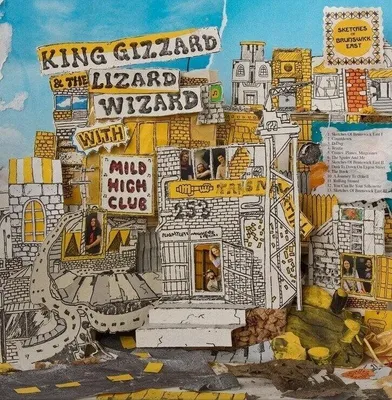 Zdjęcie produktu dla King Gizzard And The Lizard... - Sketches Of Brunswick East (Reissue) (Migraine Edition) (Yellow/Black Coloured) (LP)