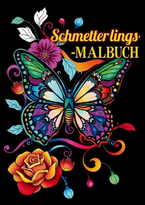 Produktbild von Schmetterlings- Malbuch