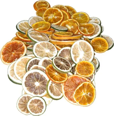 Produktbild von Früchtemix Zitrus - gelb-grün-orange - 1 Beutel mit 250g