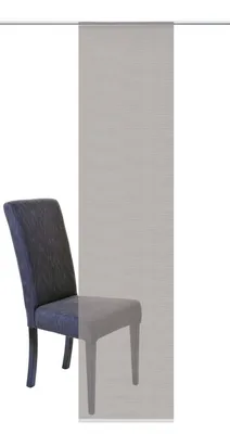 Produktbild von Home Wohnideen Schiebevorhang Bambus-Optik Versteift 245 x 60 cm Stein