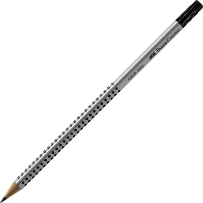Produktbild von FABER-CASTELL Bleistift GRIP 2001 mit Radierer Härtegrad:HB