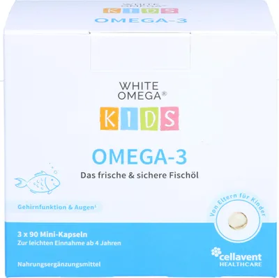 Obrázok produktu pre White Omega Kids Softgels 270 kapsúl