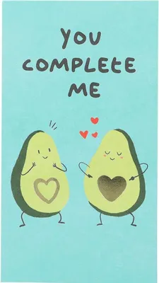Produktbild von Postkarte Hello you 21-You complete me