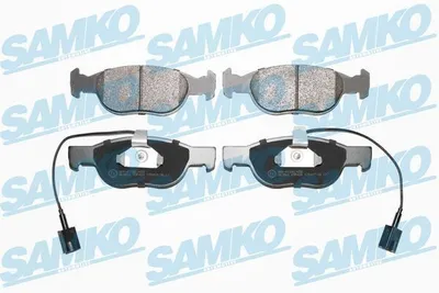 Produktbild von SAMKO Bremsbeläge Satz Vorne Bremsklötze für FIAT PUNTO (188) 5SP424