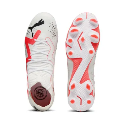 Productafbeelding van Puma Future Match FG/AG voetbalschoenen dames, wit, fire orchid, EU 37