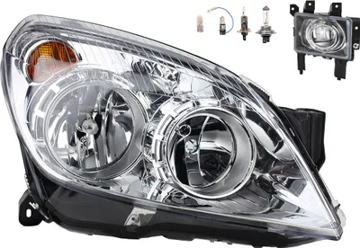 Zdjęcie produktu dla Johns, reflektory halogenowe pasujące do Opel Astra H 03/04- H7 H1 R + przeciwmgielne + euchtmitt. 1216660 93190070 1710369 13243425 13262000 6710052