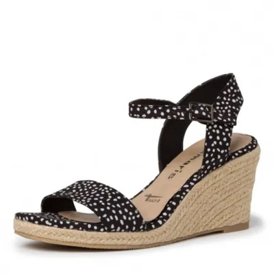 Produktbild von Tamaris Da.-Sandalette 1-1-28300-24/028 BLACK DOTS FS 2020, Spocc:39