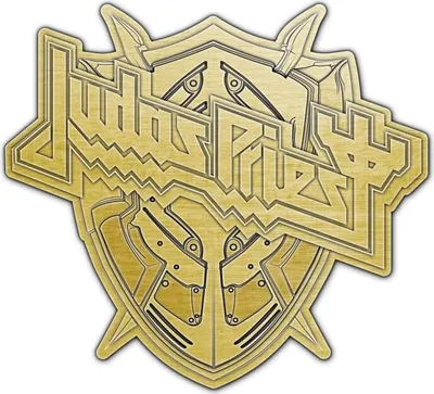 Produktbild von Judas Priest Pin  Invincible Shield silberfarben Standard