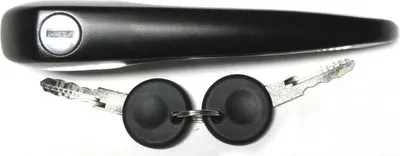 Zdjęcie produktu dla Klamka drzwi LEWA = PRAWA + 2x klucz do VW LT 28 31 35 40 45 55 84-96