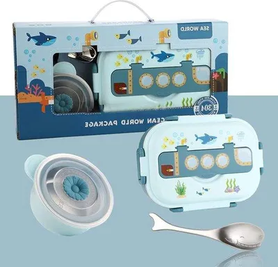 Obrázek produktu pro Famanu Termotermoska na oběd - nerezová ocel, izolovaná, bez BPA - modrá