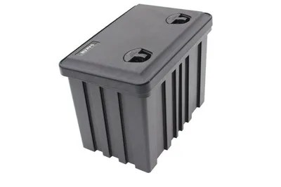 Produktbild von DAKEN Werkzeugkasten 600x415x460mm 70l JUST 81104 Staukasten LKW Anhänger Unterflurbox Staubox schwarz