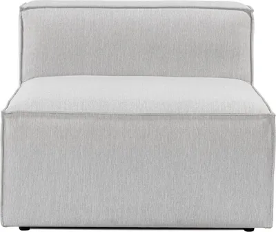 Produktbild von Hanah Home, Fora O1 - Light Grey, 1-Sitzer-Sofa, 100 % Hainbuche, Hellgrau, 66 cm