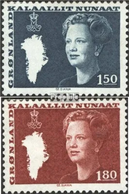 Produktbild von Briefmarken Dänemark - Grönland 1982 Mi 134-135 (kompl.Ausg.) postfrisch Freimarken