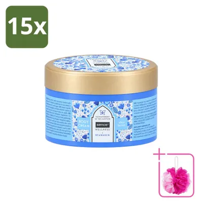 Imagen del producto de 15 unidades de crema corporal "Reawaken" de Sence Wellness, 200 ml cada una, en paquete económico