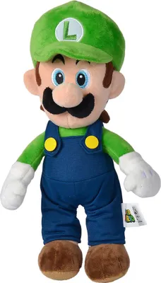 Produktbild von Luigi Plüschtier 30 cm - Super Mario Bros Charakter Stofftier