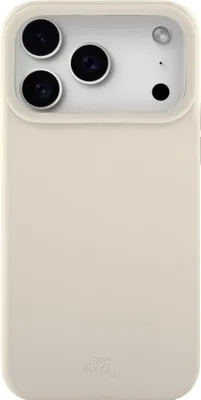 Produktbild von Shockproof silicone Hülle Beige - Kompatibel mit iPhone 17 Pro Max
