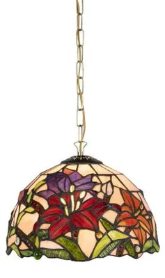 Obrázok produktu pre Závesná Tiffany luster ORCHIDEA 75*Ø23