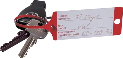 Produktbild von EICHNER PP-Schlüsselanhänger rot