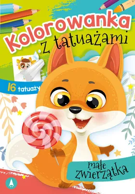 Immagine prodotto di Kolorowanka z tatuazami Male zwierzatka
