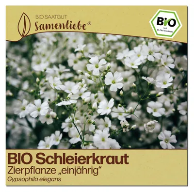 Produktbild von Samenliebe Schleierkraut Samen | Zierpflanze - samenfestes Saatgut