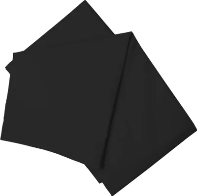 Image de Drap de lit Belledorm en percale, facile d'entretien BM170 (lit simple) (Noir)