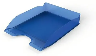 Obrázok produktu pre DURABLE Briefablagen Basic A4-C4 stapelbar blau transparent