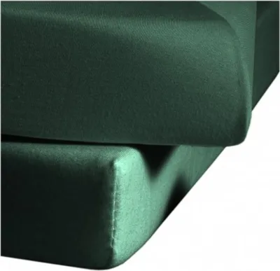 Produktbild von Fleuresse Mako-Jersey-Spannlaken Jenny C Farbe jagdgrün 7060