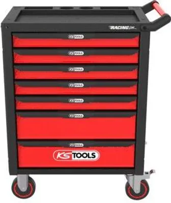 Produktbild von KS Tools RACINGline schwarz-rot Werkstattwagen 826.0007