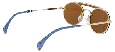 Produktbild von Tommy Hilfiger THF200 Sonnenbrille Damen Metall & Kunststoff Gold 99-1-145