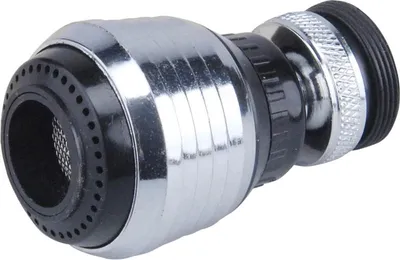 Zdjęcie produktu dla Perlator Balletto (81096) perlator obrotowy, dwupozycyjny, oszczędzający wodę, chrom