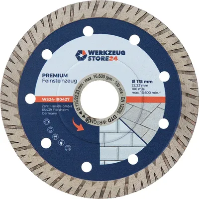 Produktbild von WS24 Diamanttrennscheibe Premium Feinsteinzeug 115 mm - WS24-100427