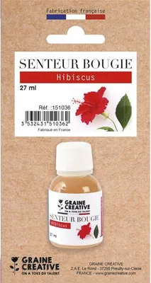 Zdjęcie produktu dla Świeca zapachowa 27 ml - Hibiskus