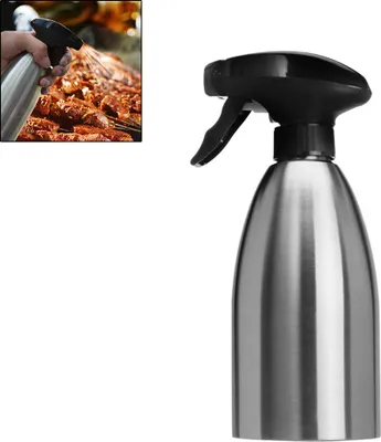 Image de bouteille de vinaigre 500ml en acier inoxydable pour la cuisson de salade BBQ Outil de cuisine