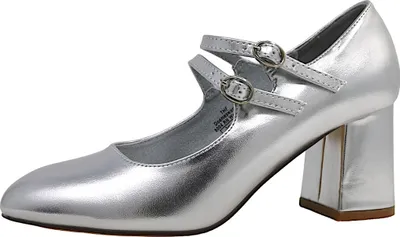 Produktbild von Post Xchange Metallic Pumps Silber in Gr. 39