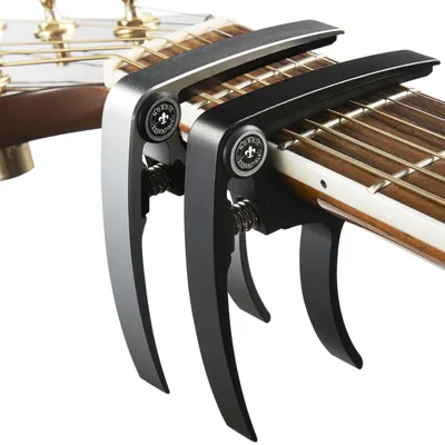 Image de Solidchoice - Capodastre universel pour guitare, en aluminium (lot de 2)