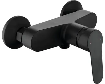 Produktbild von form&style Duscharmatur NUKU schwarz matt