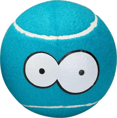 Produktbild von Coockoo Hundespielzeug Tennisball blau, Durchmesser: 15 cm