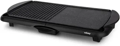 Obrázek produktu pro Elektrická grilovací deska WEASY STO52, varná plocha 52 x 27 cm, nastavitelná teplota, nepřilnavý povrch, 2000 W