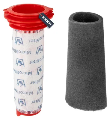 Produktbild von SQOON Filterset für Bosch Athlet & Siemens Extreme Cordlesspower – Ersatz für 7541775 & 754176