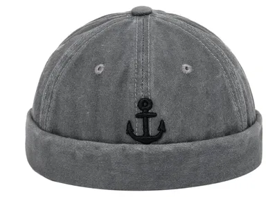 Produktbild von Leoberg Uni Docker Mütze Docker-Cap - Dockermütze in 152073-Grau-26