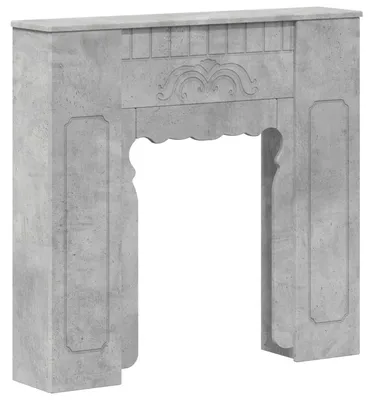 Produktbild von Kaminumrandung Betongrau 93 x 20 x 89 cm Holzwerkstoff