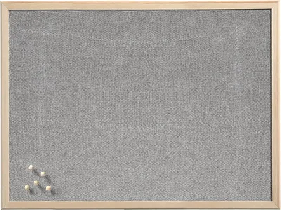 Obrázok produktu pre Zeller 11271 Zeller Pinnwand 60,0 x 40,0 cm Leinen grau