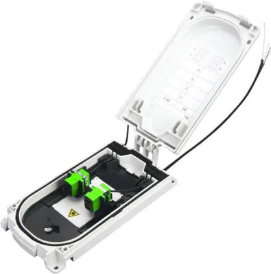 Imagen del producto de ALANTEC: Caja de conexiones IP65 para 4 fibras simplex SC