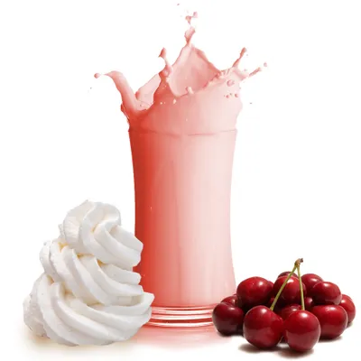 Produktbild von Amarena Kirsch Sahne Milchshake Pulver 333 g