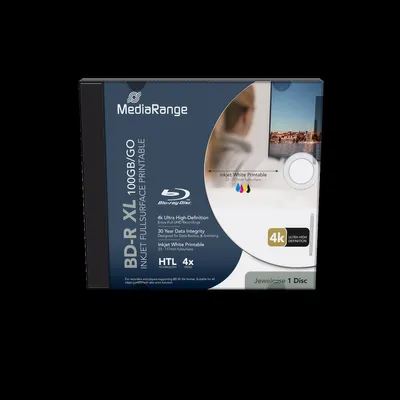 Produktbild von MediaRange MR520, 100 GB, BD-R, Jewelcase, 1 Stück(e)