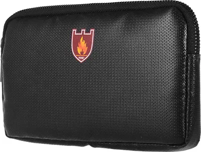 Obrázok produktu pre Prenosný, bezpečný organizér Ohňovzdorná taška Vodotesný box na prenášanie Úložná taška zo silikónového materiálu 8,19 * 4,65 palca Zips na elektronické výrobky Mobilné telefóny Powerbanky