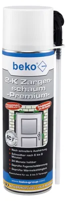Produktbild von beko Zargenschaum 2-K -Premium-, ausreichend für 2 Türzargen, 400 ml