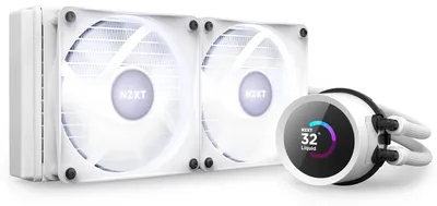 Obrázek produktu pro NZXT CPC Kraken 240 RGB White 1700/AM5 (RL-KR240-W1)